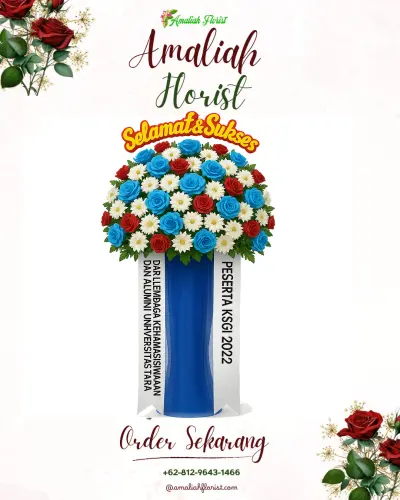 Standing Flower di Gedung Sopo Sulaksana Bandung